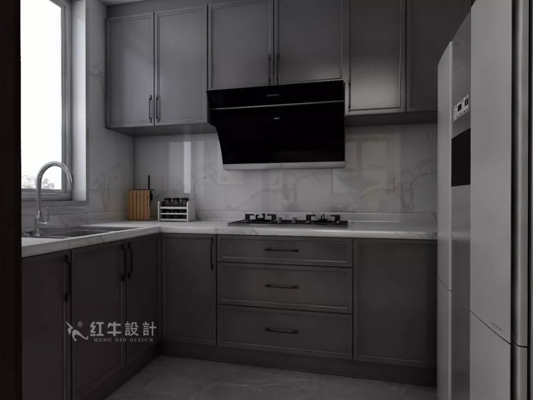 AB娱乐装饰--星河天赋118㎡B户型解析08区域详解04厨房