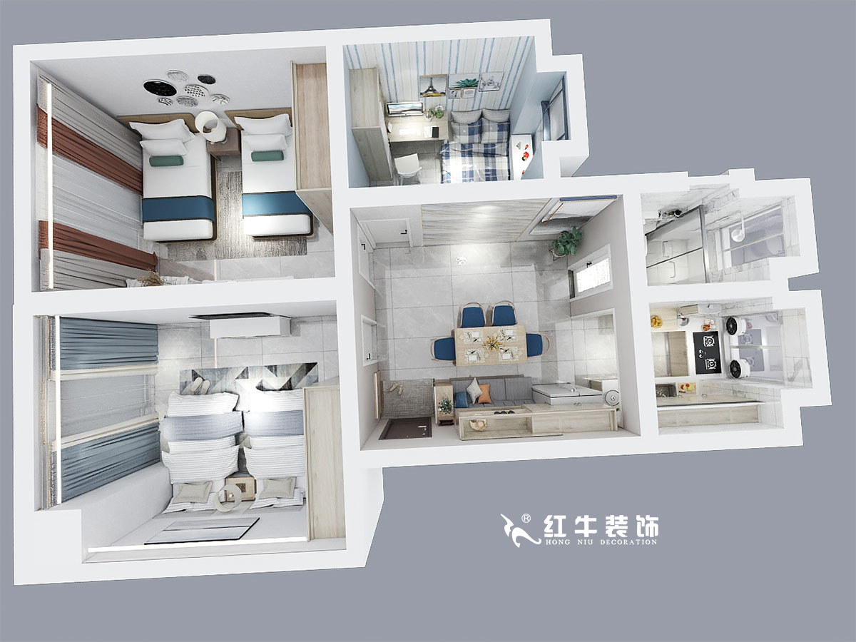 仇美蓉_苜蓿园大街1号49-106(苜蓿园东街1号49-106)-70㎡-北欧风格_鸟瞰图