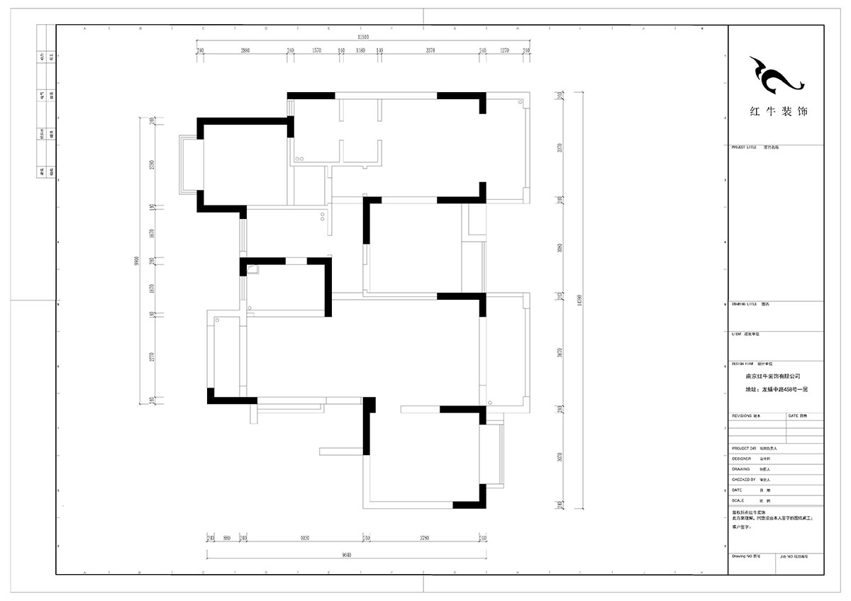 陆利民|中和桥30号29-1403-137㎡-美式风格|4室2厅3卫|新房装修|半包¥94990|半包9